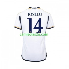 Camisolas de futebol Real Madrid JOSELU 14 Equipamento Principal 2023/24 Manga Curta